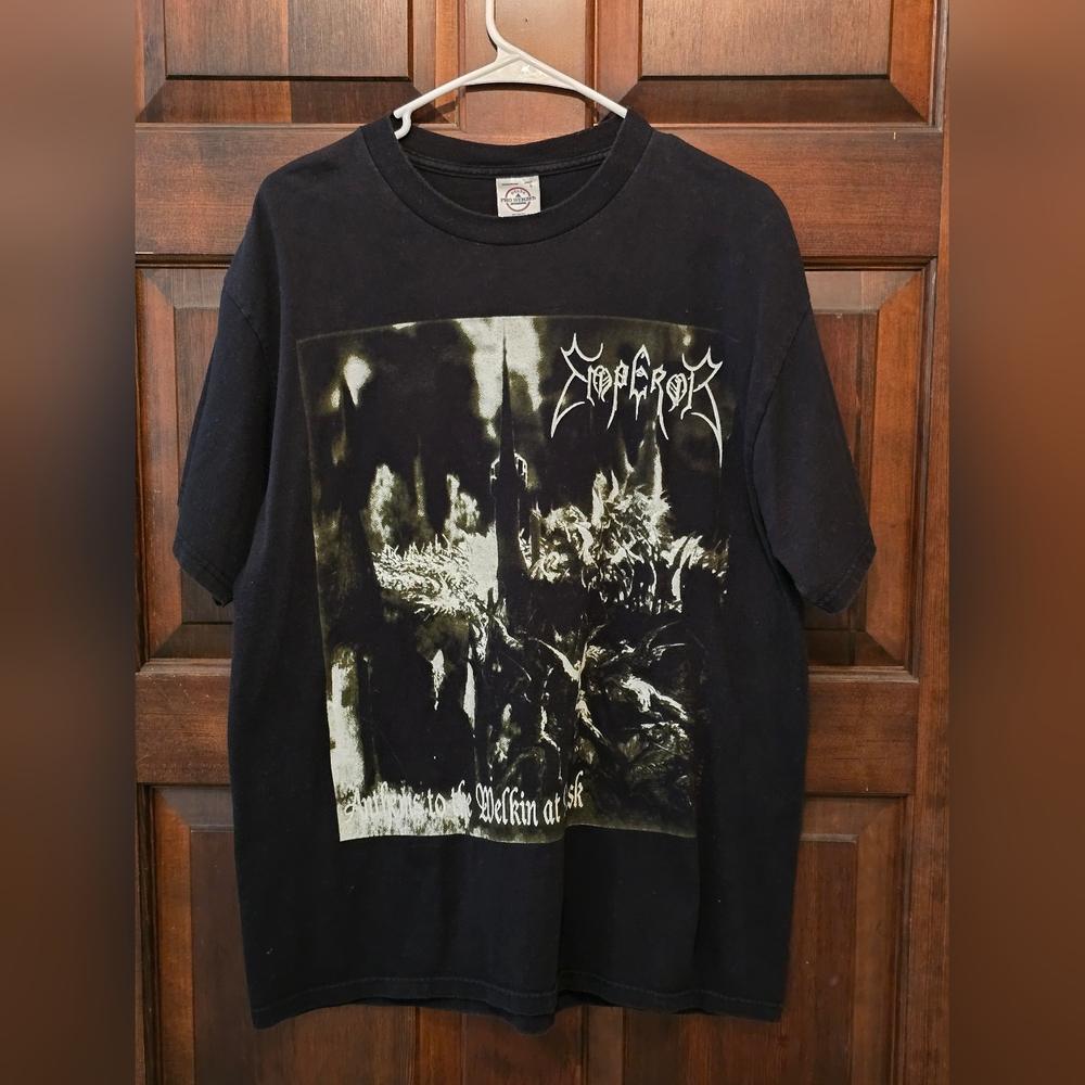 Vintage Emperor Anthems To The Welkin At Dust T Shirt Size Large